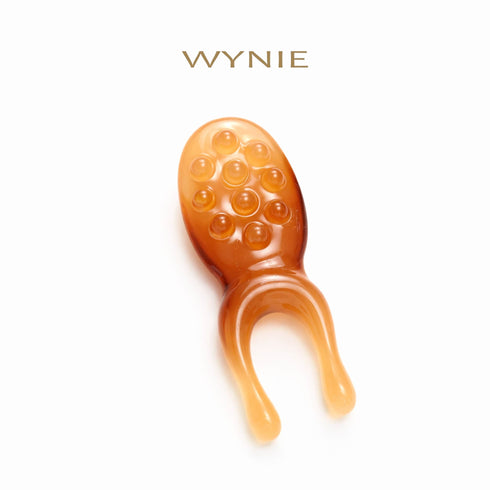 Gua Sha Strumento Massaggiante Viso con Rilievi – Accessorio Skincare Wynie