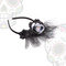 HALLOWYNIE Cerchietto per Capelli Teschio Velato | Halloween Edition