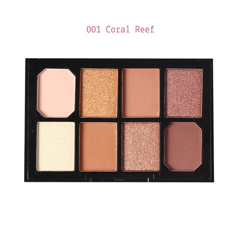Hanauma Eyeshadow Palette 8 Ombretti Opachi e Brillanti | Aloha Collection
