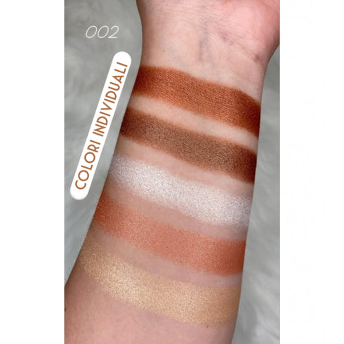 Iluminaty Multi Highlighter Palette Viso 5 Illuminanti In Polvere Wynie