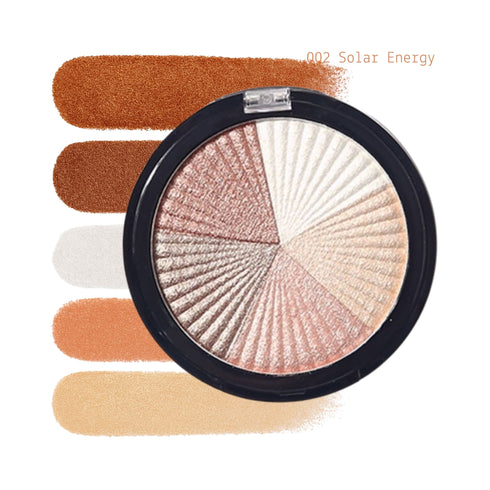 Iluminaty Multi Highlighter Palette Viso 5 Illuminanti In Polvere Wynie