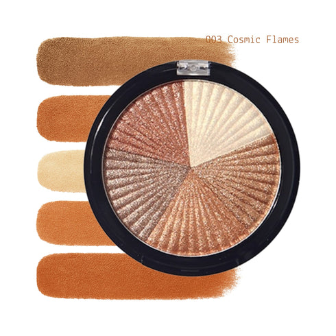 Iluminaty Multi Highlighter Palette Viso 5 Illuminanti In Polvere Wynie