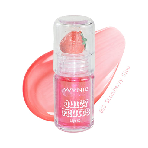 Juicy Fruits Lip Oil - Olio Labbra Fruttato Effetto Specchio 003 rosso fragola