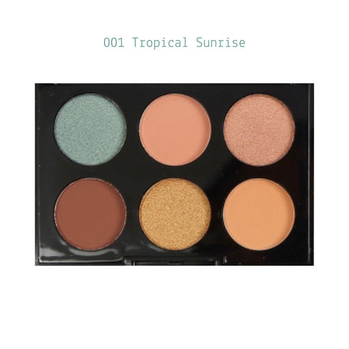 Kauai Eyeshadow Palette 6 Ombretti Opachi e Brillanti | Aloha Collection