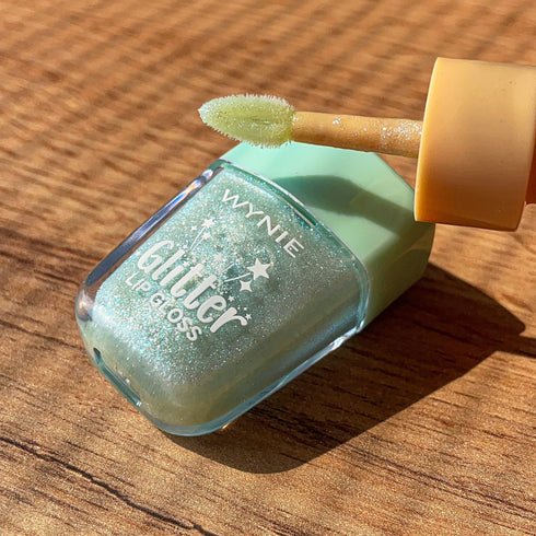 Wynie Les Mignons Mini Gelato Glitter Lipgloss 002 Minty Fairy