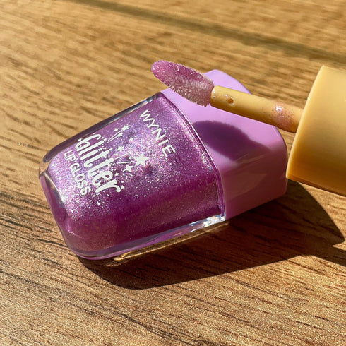 Wynie Les Mignons Mini Gelato Glitter Lipgloss 003 Purple Candy