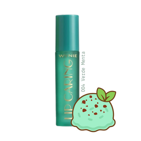 Wynie Lip Caring Oil - Olio Labbra Idratante Fruttato Trasparente 004 Verde Menta
