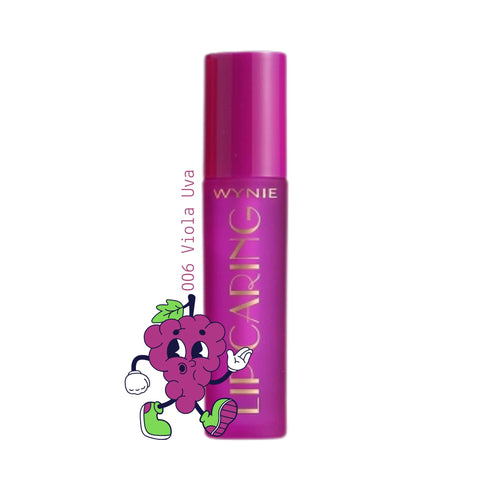 Wynie Lip Caring Oil - Olio Labbra Idratante Fruttato Trasparente 006 Viola Uva