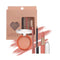 Wynie Lip & Eye Kit – Makeup Set Occhi e Labbra Nude Ombretto, Matita Occhi, Matita Labbra, Rossetto Cremoso | Idea Regalo