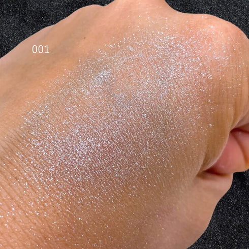Magic Colour Shine Highlighter - Illuminante in Polvere Libera Viso e Corpo 001 Crystal Galaxy, bianco