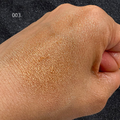 Magic Colour Shine Highlighter - Illuminante in Polvere Libera Viso e Corpo 004 Golden Stardust, oro-bronzo