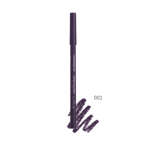 Matita Occhi Waterproof Wynie | Tratto Morbido e Lunga Tenuta 001 viola scuro