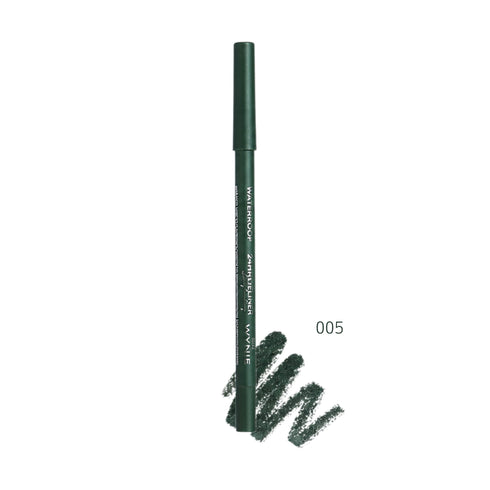Matita Occhi Waterproof Wynie | Tratto Morbido e Lunga Tenuta 005 verde bosco, verde scuro