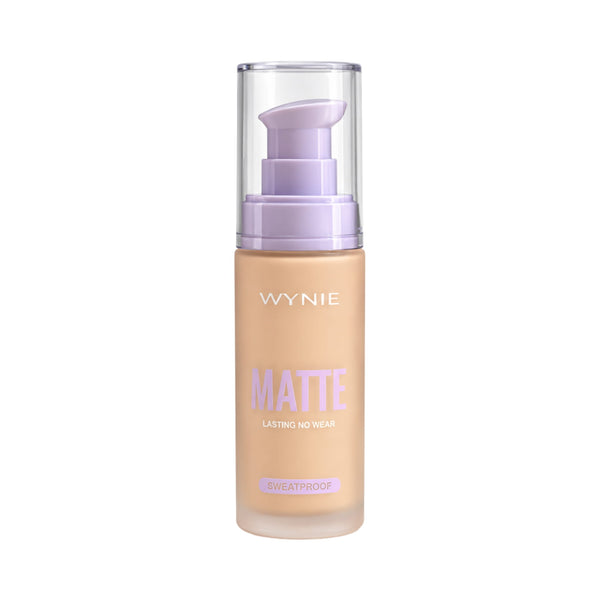 Matte Lasting No Wear Foundation - Fondotinta Opaco Sweatproof a Lunga Durata