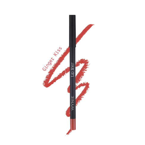 Wynie Matte Perfection Set Regalo - Festive Nude Lip Kit | Matita Labbra Ginger Kiss, rosa naturale