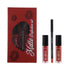 Wynie Matte Perfection Set Regalo - Festive Red Lip Kit | Matita Labbra + 2 Rossetti Liquidi Rossi