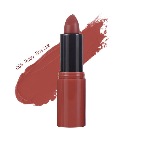 Rossetto in stick opaco Pro Matte Lipstick di Wynie Cosmetics 006 Ruby Desire