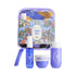 Michela Valenti Ethereal Violet Set Corpo Profumato | Body Mist, Crema Corpo e Doccia Schiuma al Profumo Floreale Muschiato con Pochette viola lilla in PVC