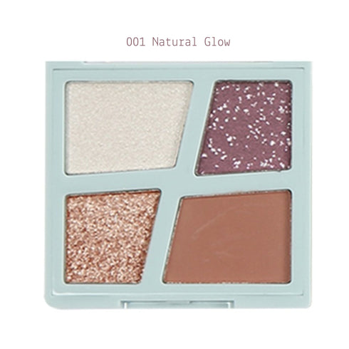 Mini Quad - Palette Occhi 4 Ombretti Opachi e Brillanti