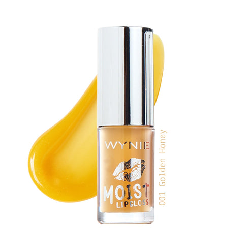Moist Lipgloss - Lucidalabbra Idratante Wynie 001 Golden Honey, giallo