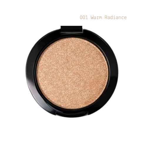 Wynie Natural Luster Highlighter - Illuminante in Polvere Effetto Glow Naturale 001 oro