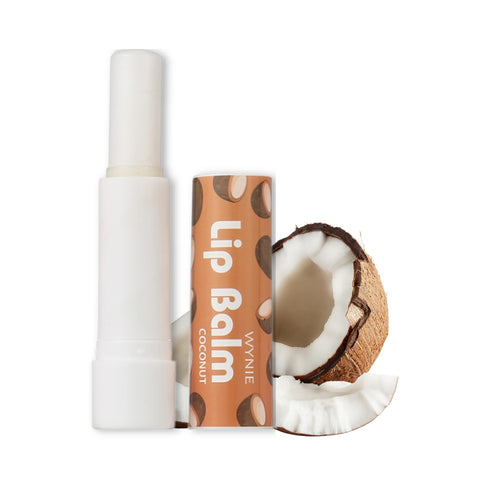 Naturally Smooth Lip Balm - Burrocacao Idratante e Levigante Fruttato e Colorato | Set 1, cocco bianco trasparente