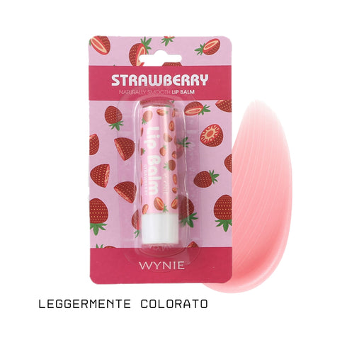 Naturally Smooth Lip Balm - Burrocacao Idratante e Levigante Fruttato e Colorato | Set 1, fragola leggermente colorato rosato