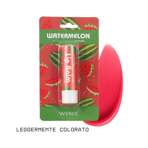 Naturally Smooth Lip Balm - Burrocacao Idratante e Levigante Fruttato e Colorato | Set 1, anguria colorato rosso