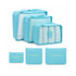 Set Organizer da Valigia WYNIE | Borse e Sacche da Viaggio azzurro