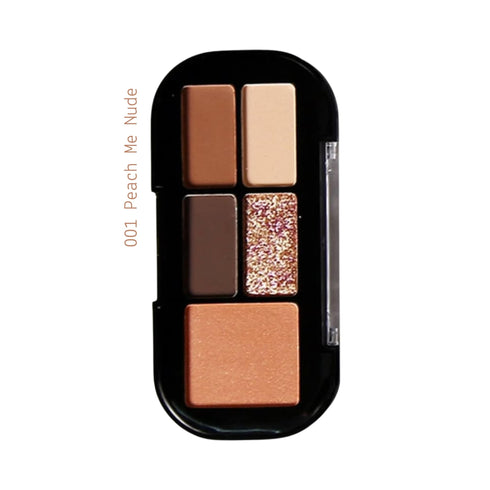 Pick Me Palette Occhi e Viso, 4 Ombretti + 1 Blush