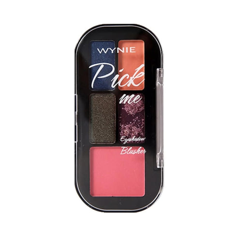 Pick Me Palette Occhi e Viso, 4 Ombretti + 1 Blush