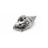 Pinza Capelli a Forma di Conchiglia Metallizzata Argento Wynie