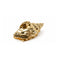 Pinza Capelli a Forma di Conchiglia Metallizzata Oro Wynie