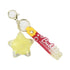 Portachiavi Bubble Love Wynie – Charm Liquido con Cuoricini in Movimento, giallo