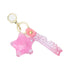 Portachiavi Bubble Love Wynie – Charm Liquido con Cuoricini in Movimento, rosa