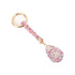 Portachiavi Goccia Strass Wynie – Charm Brillante per Chiavi e Borsa Rosa Multi-Riflesso