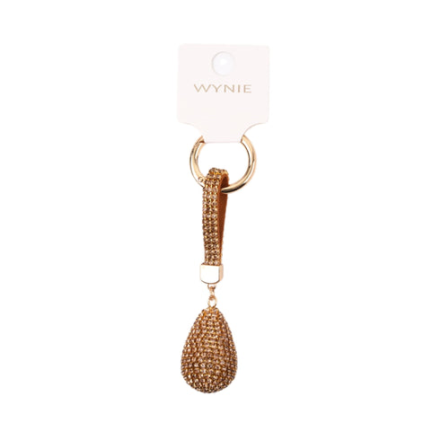 Portachiavi Goccia Strass Wynie – Charm Brillante per Chiavi e Borsa