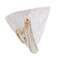 Portachiavi Mini Pouch Charm Wynie - Custodia Zip Portamonete e per Piccoli Oggetti, bianco cangiante