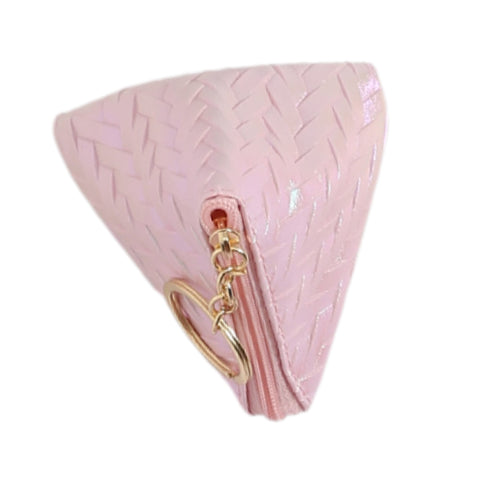 Portachiavi Mini Pouch Charm Wynie - Custodia Zip Portamonete e per Piccoli Oggetti, rosa cangiante
