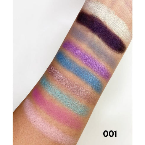 Rock Eyeshadow Palette Occhi di Ombretti Brillanti e Opachi