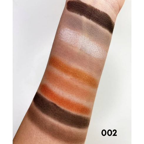 Rock Eyeshadow Palette Occhi di Ombretti Brillanti e Opachi