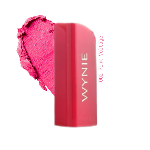 Rossetto Matte Automatico Wynie | 6 Colori Intensi e Vellutati 002 fucsia intenso
