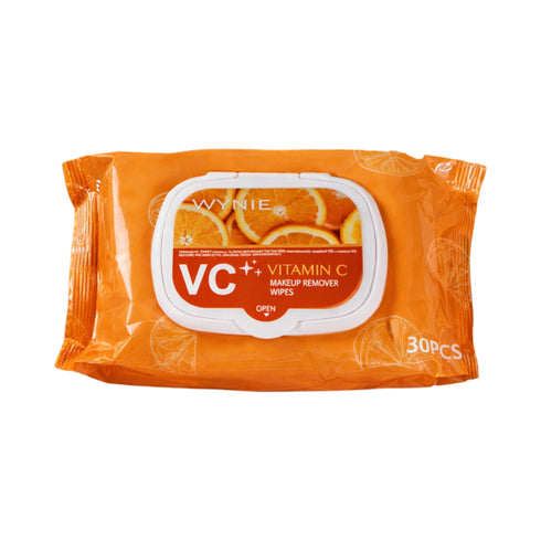 Wynie VC Vitamin C Makeup Remover Wipes – Salviette Struccanti Illuminanti