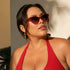 Scarlet Midnight | Occhiali da Sole Cat-Eye Rosso con Lenti Sfumate WYNIE
