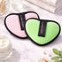 Set 2 Spugnette Viso Wynie Riutilizzabili Cuore – Struccanti e Detergenti Lavabili