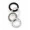 Set 4 Elastici per Capelli a Spirale Monocromatici Wynie