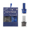 Set Smalti Wynie 7 Days - Midnight Toast Nail Polish Duo | Edizione Limitata per le Feste, blu perlato e argento glitter