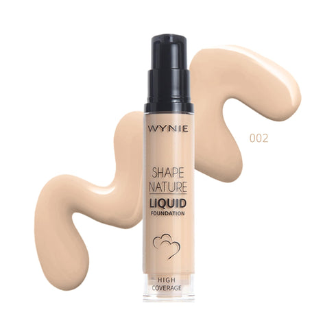 Shape Nature Liquid Foundation - Fondotinta Fluido ad Alta Coprenza 002