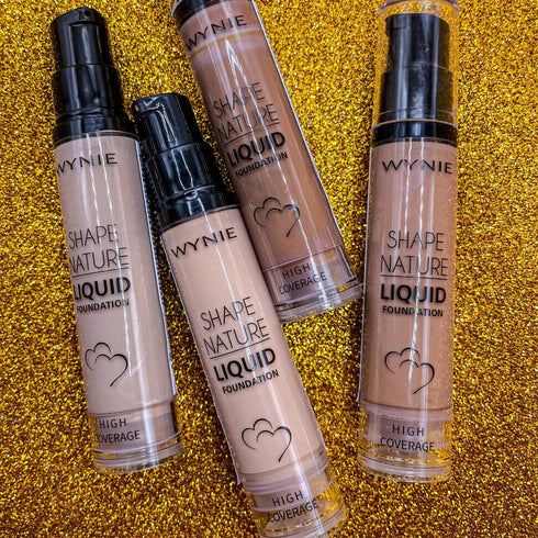 Shape Nature Liquid Foundation - Fondotinta Fluido ad Alta Coprenza