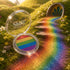 Shiny Rainbow Eyeshadow - Ombretto Arcobaleno Shimmer Multicolor Viola, Azzurro, Verde, Giallo, Rosso